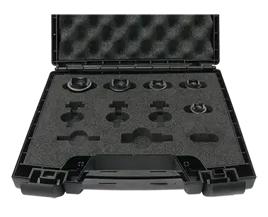 Coffret 5 poinçons et matrices e-vo3, iso 16 à 40, sans axe. - AGI Robur - 011706