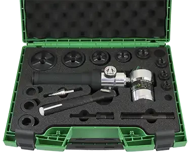 Coffret 9 poinçons et matrices e-vo3+, pe 9 à 48 sans 42, appareil hydraulique - AGI Robur - 011765