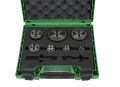 Coffret 7 poinçons et matrices e-vo3x iso 16 à 63 avec axes - AGI Robur - 015096