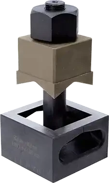 Emporte-pièce carré man./hydraulique pour inox, 22,2 mm - AGI Robur - 015309