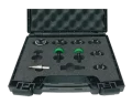 Coffret 6 poinçons et matrices e-vo3+, pe 9 à 21, avec axes et polydiam. - AGI Robur - 016145