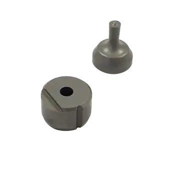 Jeu de poinçon et matrice pour barre cuivre lamellée diam. 10,5 mm - AGI Robur - 025310