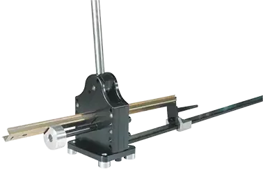 Coupe rail din manuel 2 empreintes - AGI Robur - 026115