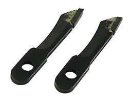 Jeu de 2 lames carbure pour giga multispot pour métaux - AGI Robur - 063012