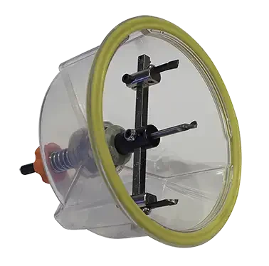 Trépan multispot, utilisation avec lames ou scie trépan, cap. 48-305 mm - AGI Robur - 063082