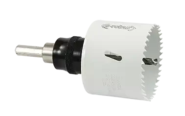 Scie trépan cobalt complète, arbre et foret à fixation rapide, 68mm - AGI Robur - 071202