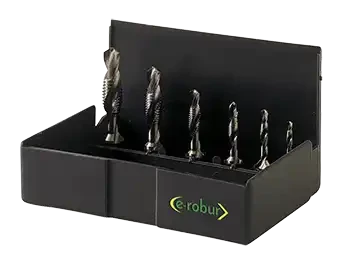 Coffret de 6 forets taraudeurs m3, m4, m5, m6, m8 et m10 - AGI Robur - 072040