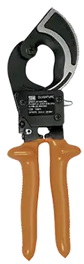 Coupe-câbles cuivre a cliquet une main capacité 240mm², isolé 1000v - AGI Robur - 124007