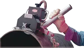 Coupe-tube pneumatique cap. 150-450mm - AGI Robur - 133006