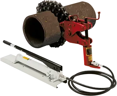 Coupe-tube hydraulique à chaîne capacité 900mm - AGI Robur - 151047