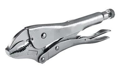 Pince étau courbe longueur 250mm - AGI Robur - 211004