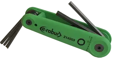 Clé mâle 6 pans sur monture - AGI Robur - 214003