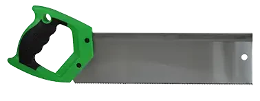 Scie à dos droite 300 mm, poignée bi matière. - AGI Robur - 216051