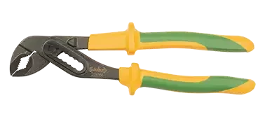 Pince multiprise à crémaillère entrepassée, isolée., long 250 mm. - AGI Robur - 221006