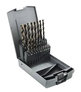 Coffret 19 forets jetmax hss super rapide, 1-10 mm. - AGI Robur - 225200