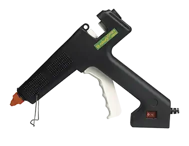 Pistolet à colle électrique 100 w, livré en coffret avec 2 buses assorties. - AGI Robur - 226033