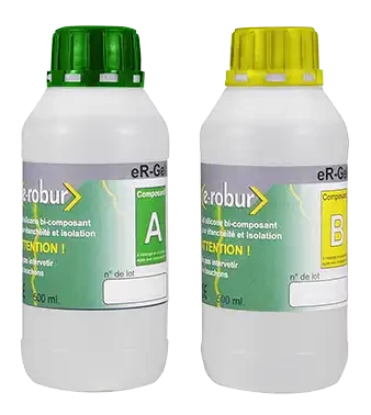 Gel silicone pour étanchéité et isolation, 2l. - AGI Robur - 231003