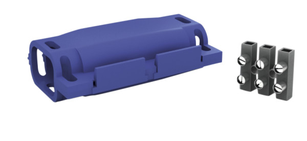 Boite de jonction 0,6/1kv, ip68, avec gel isolant. 6-25 mm² avec connecteurs. - AGI Robur - 232026