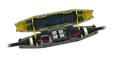 Boite de jonction étanche réaccessible pour câbles rigides et souples 3 p de 0,5 - AGI Robur - 232060