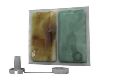 Résine bi-composant polyuréthane à forme finale rigide , 150 g et  0.110l - AGI Robur - 233070