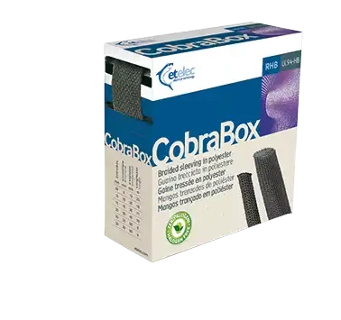 Gaine tressée diam. 6 mm, boite de 25 m. - AGI Robur - 234008