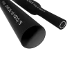 Gaine thermo., barre de 1 m, rétreint 3:1, avec adhésif, diam. 63 mm, noir - AGI Robur - 234530