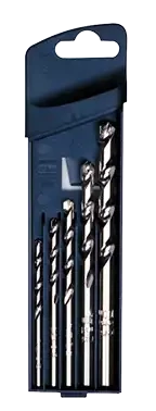 Composition 5 forets carbure, 4-5-6-8-10 mm. - AGI Robur - 261150