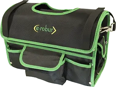 Caisse à outils textile 390x220x260 avec bandoulière. - AGI Robur - 321084