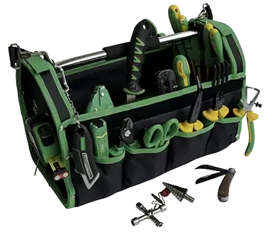 Composition 22 outils électricien en caisse textile - AGI Robur - 321094