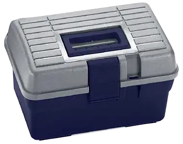 Caisse à outils plastique 289 x 190 x 185mm - AGI Robur - 321126