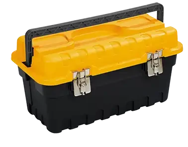 Caisse à outils plastique 270 x 530 x 260mm - AGI Robur - 321130