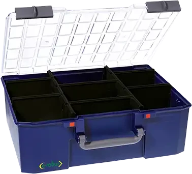 Grande mallette avec séparateurs - AGI Robur - 321144