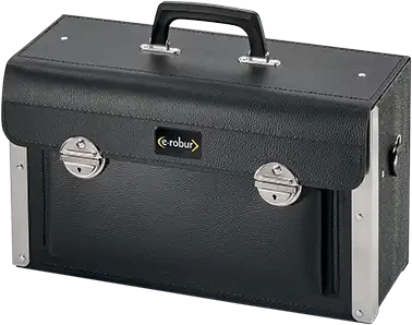 Sac en cuir à plateau 420 x 250 x 160mm - AGI Robur - 324149