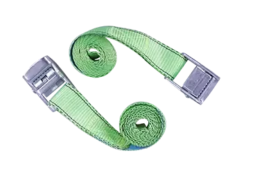 2 sangles d'arrimage avec boucle de serrage, 25 mm x 1,5 m - AGI Robur - 326002