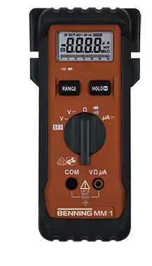 Multimètre cat iii 600v, 0,1mv-600v ac, 0,1mua-3,2ma dc - AGI Robur - 361019