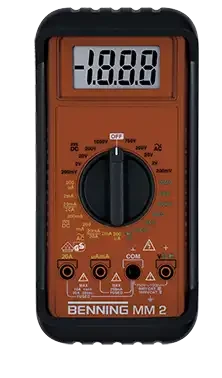 Multimètre digital. cat iii, 600v - AGI Robur - 361021