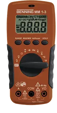 Multimètre cat iii 600v, 0,1mv-750v ac, 1ma-10a ac - AGI Robur - 361051