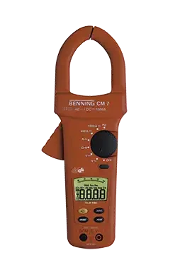 Multimètre à pince cat iv 600v, 0,1v-750v ac, 0,1a-1000a ac - AGI Robur - 361071