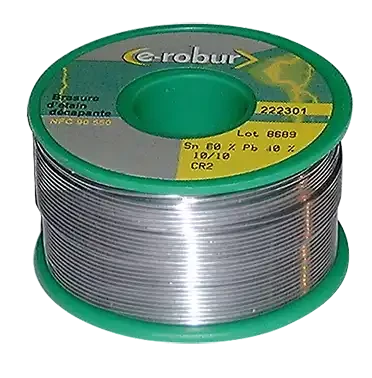 Soudure décapante 40% sn 60% pb - AGI Robur - 383034