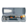 Coffret fer à souder à gaz en coffret, 25-130w, avec pannes, support et éponge - AGI Robur - 384027