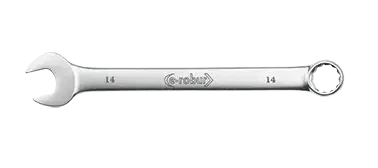 Jeu de 9 clés mixtes 6 à 14 mm acier chrome vanadium - AGI Robur - 391451