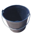Seau de maçon plastique parois fines, 11 litres - AGI Robur - 393217