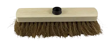 Balai coco, douille plastique à visser, largeur 290 mm - AGI Robur - 393225