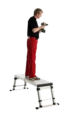 Plate forme télescopique hauteur réglable 0,5-0,88m, 150x62cm. - AGI Robur - 396241