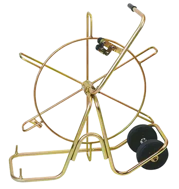 Touret vertical acier zingué sur roues diamètre 800mm pour aiguille tire-fil - AGI Robur - 398548