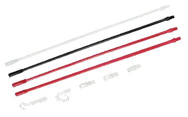 Kit 4 baguettes polymère dont 3 flexibles 33cm et 5 accessoires - AGI Robur - 398952