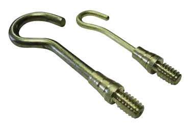 Paire d'embouts crochet pour baguette tire fils - AGI Robur - 398969