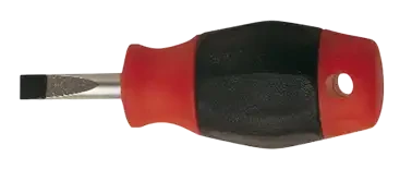 Tournevis boule lame forgée 4x25mm. manche bi matière - AGI Robur - 412093