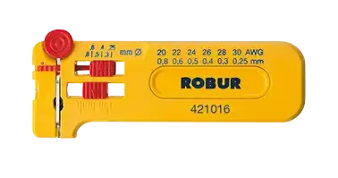 Micro dénude-câbles capacité 0,25-0,80mm² - AGI Robur - 421016
