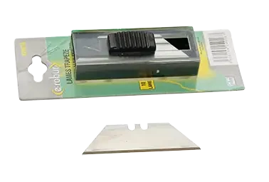 Lames trapèze pour cutter. par 10. - AGI Robur - 424016